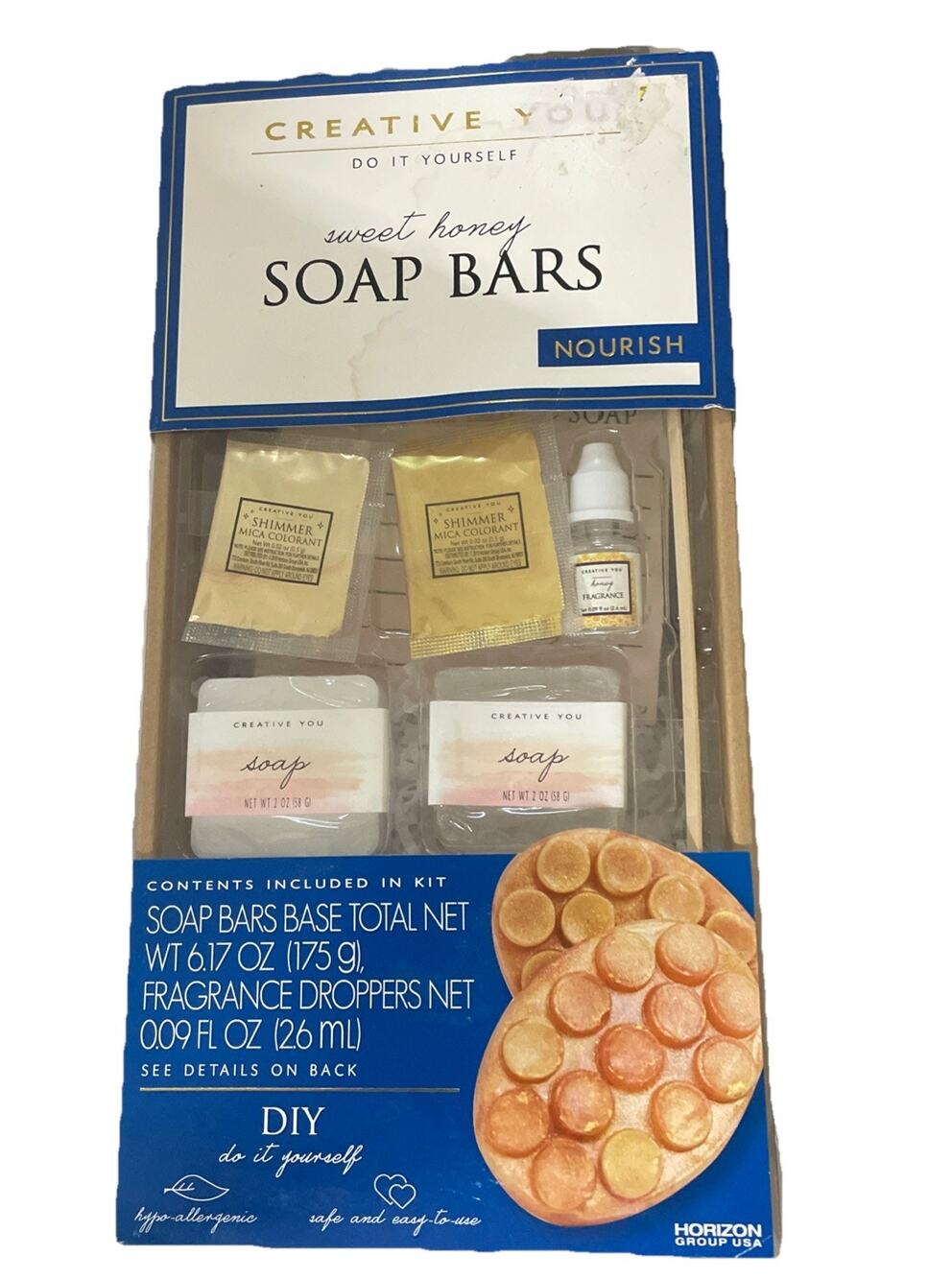 Creative You Do It Yourself 'Sweet Honey' DIY Soap Bars Nourish